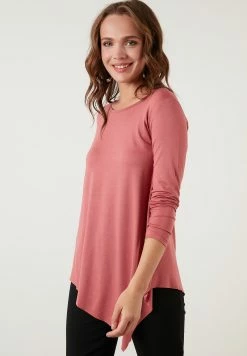 LELA Slim Fit - Longsleeve - Rose -LELA Winkel 991cd32a83534da38201cf84a5b195ef