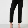 LELA High Waist Trousers- Broek - Black -LELA Winkel 996b9ab1f3a940d7917f21575d3bd01c