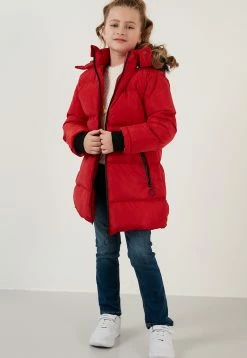LELA Regular Fit - Winterjas - Red -LELA Winkel 99cae395a8ed4784ace3328faad8ee33