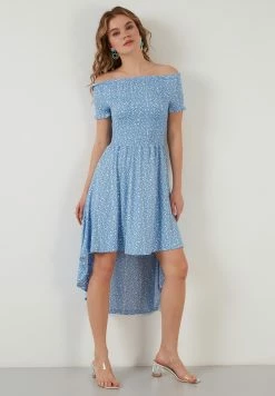 LELA Regular Fit - Jurk - Baby Blue 9 LELA Regular Fit - Jurk - Baby Blue -LELA Winkel 9a71d29e202b43cdad458b6215a8db61