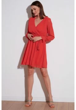 LELA Mini- Jurk - Orange 11 LELA Mini- Jurk - Orange -LELA Winkel 9bbb5a375e944d49a60c781a508f1f60