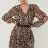 LELA Regular Fit - Jurk - Mottled Brown 1 LELA Regular Fit - Jurk - Mottled Brown -LELA Winkel 9c227784778a442a81dadda7b310e6a0
