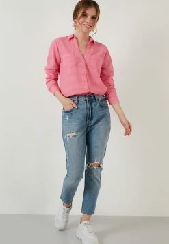 LELA Regular Fit - Overhemdblouse - Pink 8 LELA Regular Fit - Overhemdblouse - Pink -LELA Winkel 9d59dd067b194668841df81d2822c319