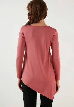 LELA Slim Fit - Longsleeve - Rose -LELA Winkel 9db68cbf186040b2a51c9bd5b60b54f2