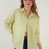 LELA Regular Fit - Overhemdblouse - Yellow -LELA Winkel 9e5fa6de7afd49eb91c5c2c871fb07ef