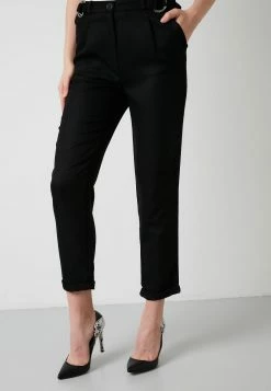 LELA High Waist Trousers- Broek - Black -LELA Winkel 9ef342207a7e4a79b0870a839b5fce6b