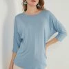 LELA Crew Neck- Longsleeve - Baby Blue -LELA Winkel a091d93dd0d04a9abb8ad9ced298fa3f
