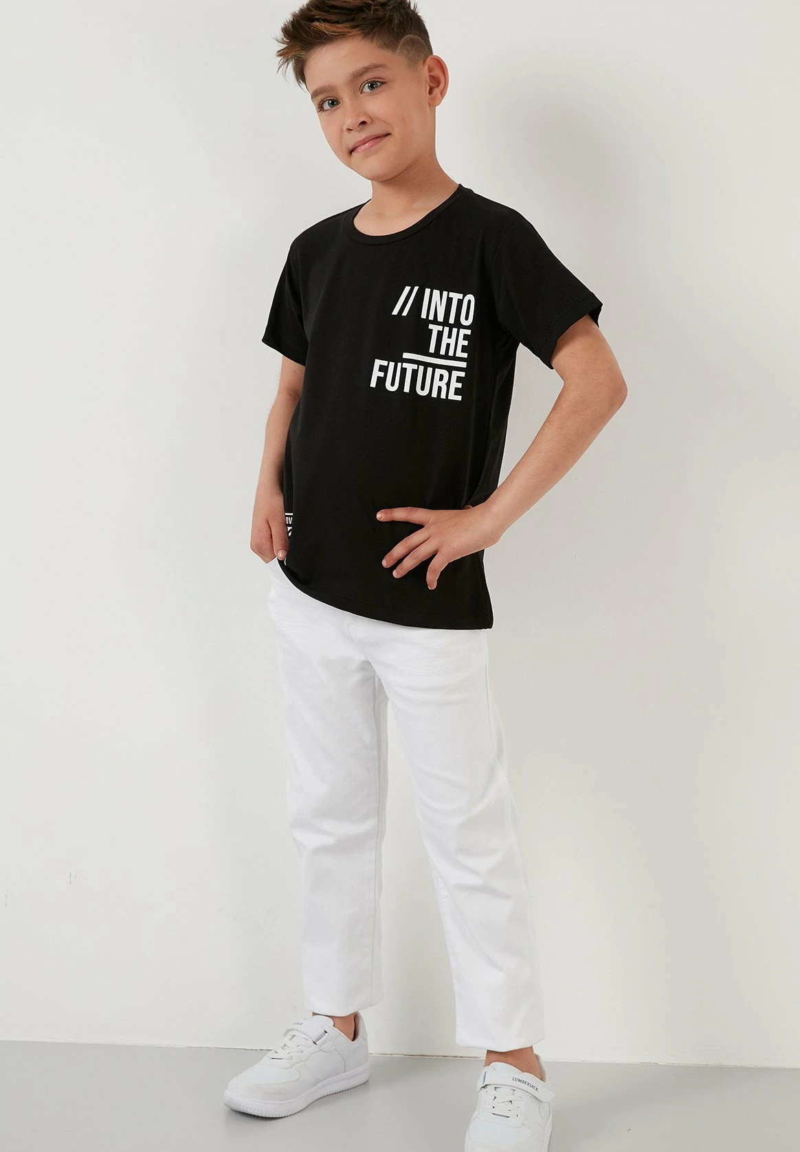 LELA Regular Fit - T-Shirt Print - Black 3 LELA Regular Fit - T-Shirt Print - Black