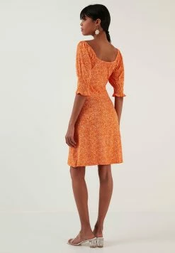 LELA Jurk - Orange -LELA Winkel a411755ff9434ebba963196795e6e4a1