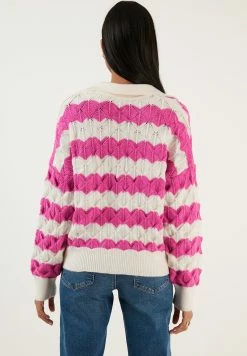 LELA Poloshirt - Ecru/Fuchsia 9 LELA Poloshirt - Ecru/Fuchsia -LELA Winkel a47ae4c270074b6ba1cb1c562ee028e4