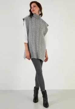LELA Regular Fit - Trui - Grey -LELA Winkel a6872d2e9c224c5f9a10eeef3ba1b475