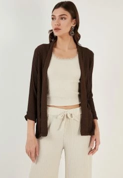 LELA Regular Fit - Vest - Brown 10 LELA Regular Fit - Vest - Brown -LELA Winkel a69b49c1ef82469ab859ab34424088f3