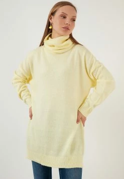 LELA Loose Fit - Trui - Yellow -LELA Winkel a7a3aa37103c4deca06556acb8a2d8b2