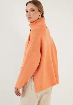 LELA Trui - Salmon -LELA Winkel a981300159fc476fa0b1126c90447993