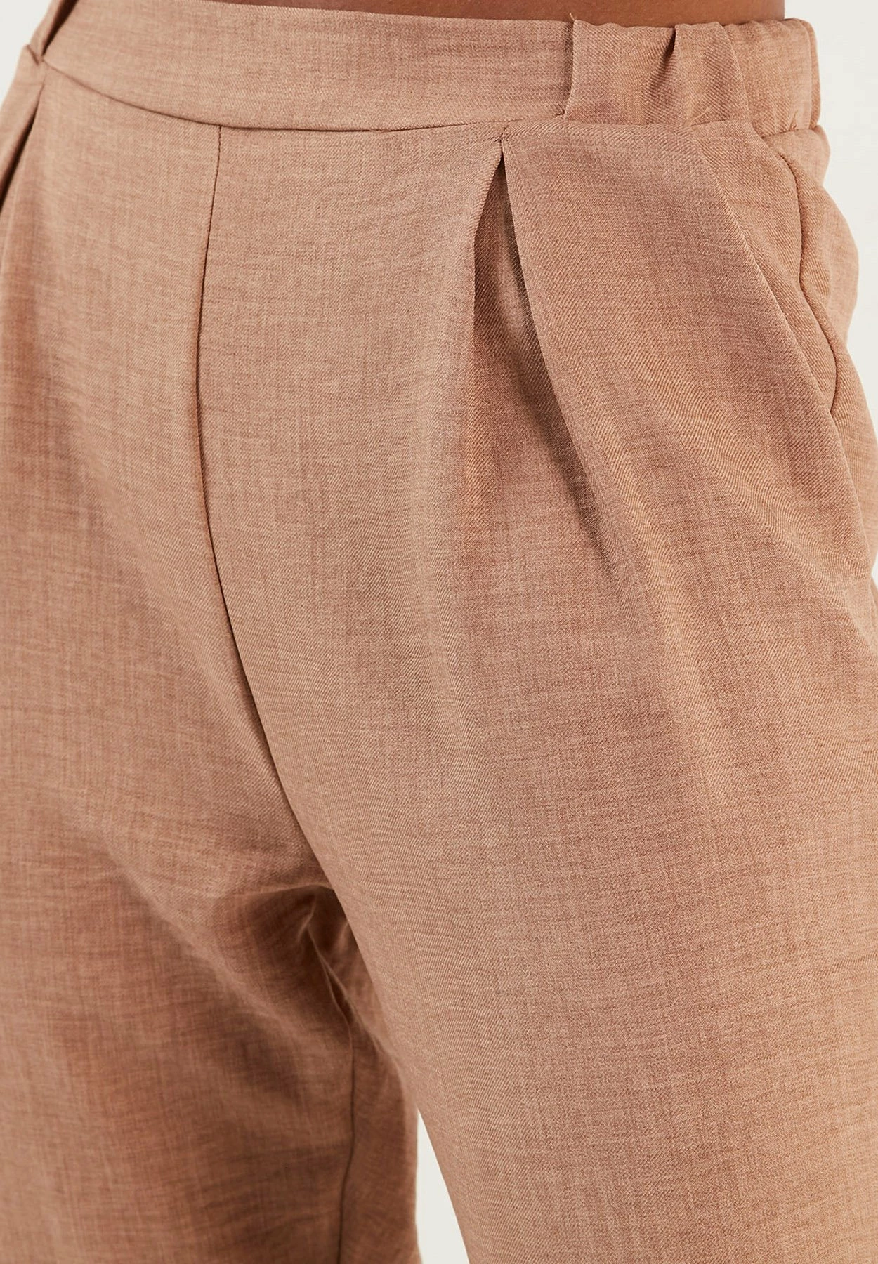 LELA Slim Fit - Broek - Camel 6 LELA Slim Fit - Broek - Camel - Afbeelding 4