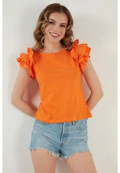 LELA T-Shirt Print - Orange Color -LELA Winkel aa8527d76308470bbadac8a703287c5b