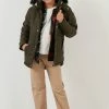 LELA Regular Fit - Winterjas - Light Khaki -LELA Winkel ac5b797c0a9f4d3abdcda4a3511f6409