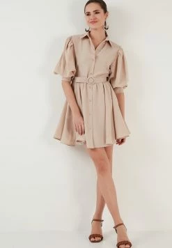 LELA Regular Fit - Blousejurk - Stone 10 LELA Regular Fit - Blousejurk - Stone -LELA Winkel acd283ce5a534926a4fef149494c5129