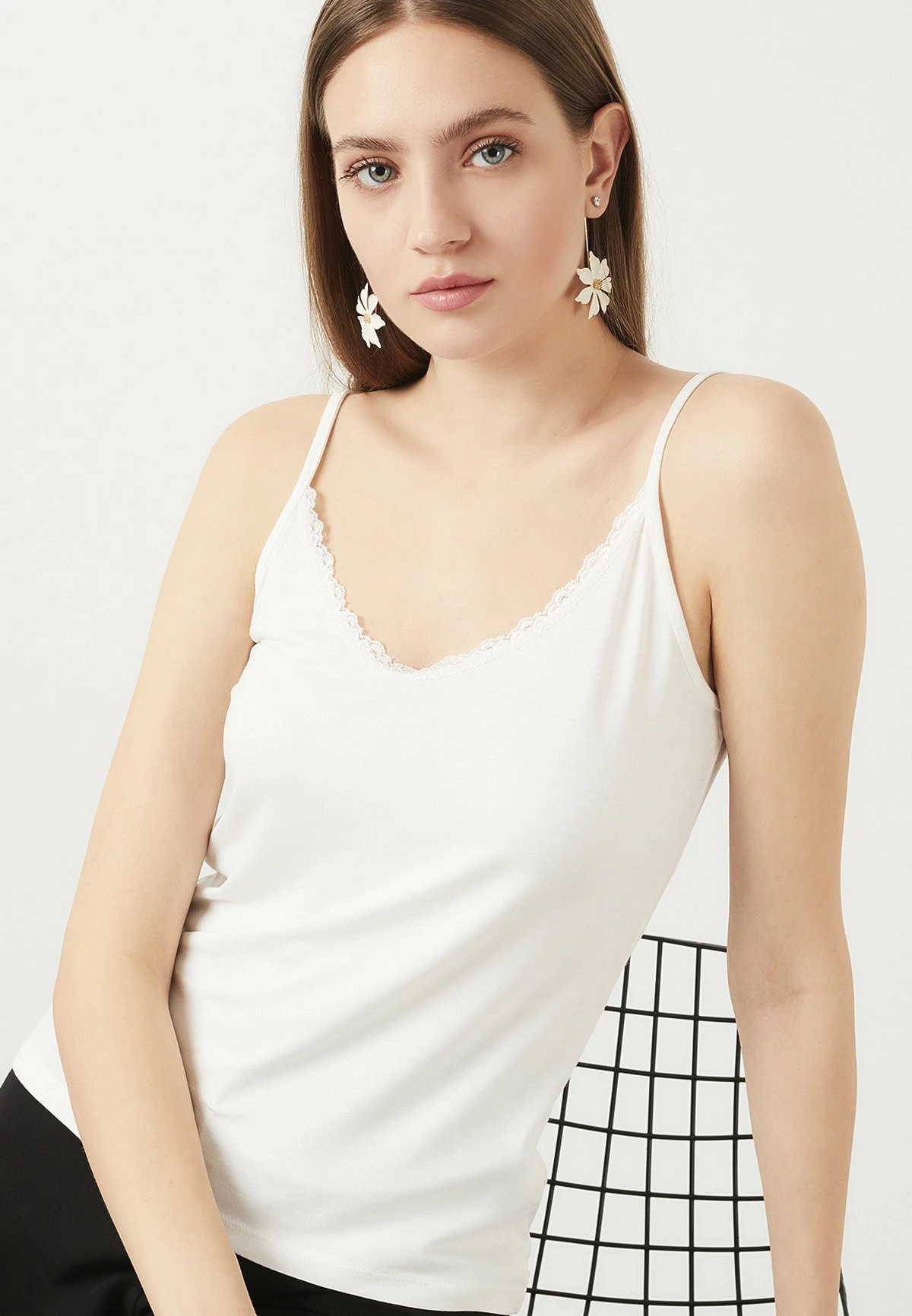 LELA Athlete - Top - Ecru 6 LELA Athlete - Top - Ecru - Afbeelding 4