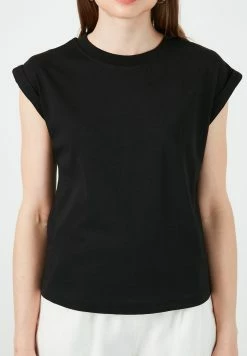 LELA Basic - T-Shirt Basic - Black -LELA Winkel b10a44bcec4b4010a8a3792269a4ccf8