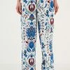 LELA Broek - White/Blue -LELA Winkel b1950d66831541559359bde88433c058