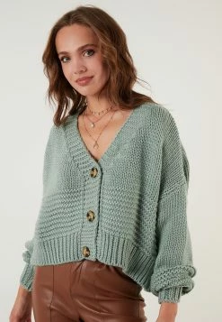 LELA Regular Fit - Vest - Sea Green -LELA Winkel b4fdc5dc8fa8495a8ff460dfccec71e4