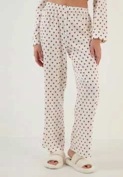 LELA Regular Fit - Pyjama - Ecru -LELA Winkel b552af7a81654f9fa5b4daca14f7083c