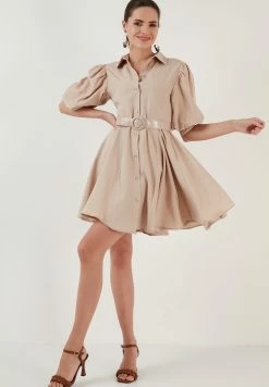 LELA Regular Fit - Blousejurk - Stone 12 LELA Regular Fit - Blousejurk - Stone -LELA Winkel b566a618ebd54d3faba43c0e1e9ee086