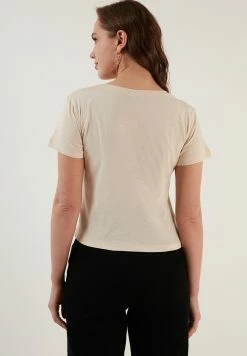 LELA T-Shirt Print - Stone 9 LELA T-Shirt Print - Stone -LELA Winkel b65767b5f9fc41c3bd7f63761b4e48e6