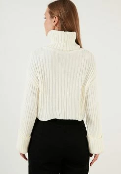 LELA Loose Fit - Trui - Ecru -LELA Winkel b65af0d9ba0749628d3d962ff9b49bbd