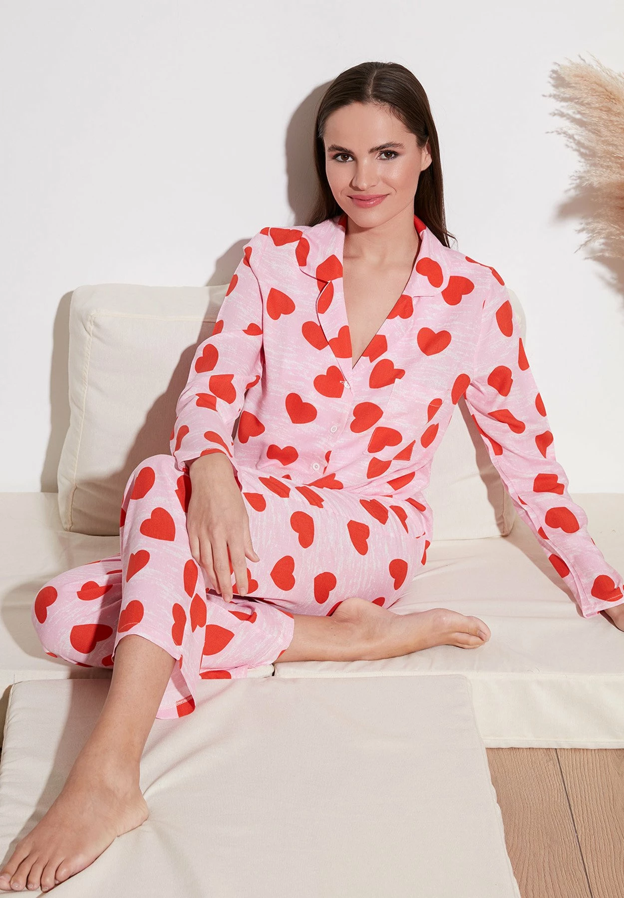 LELA Set - Pyjama - Pink 7 LELA Set - Pyjama - Pink - Afbeelding 5