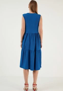 LELA Regular Fit - Jurk - Blue -LELA Winkel b6dfbc3c6d094605947823014ee79922