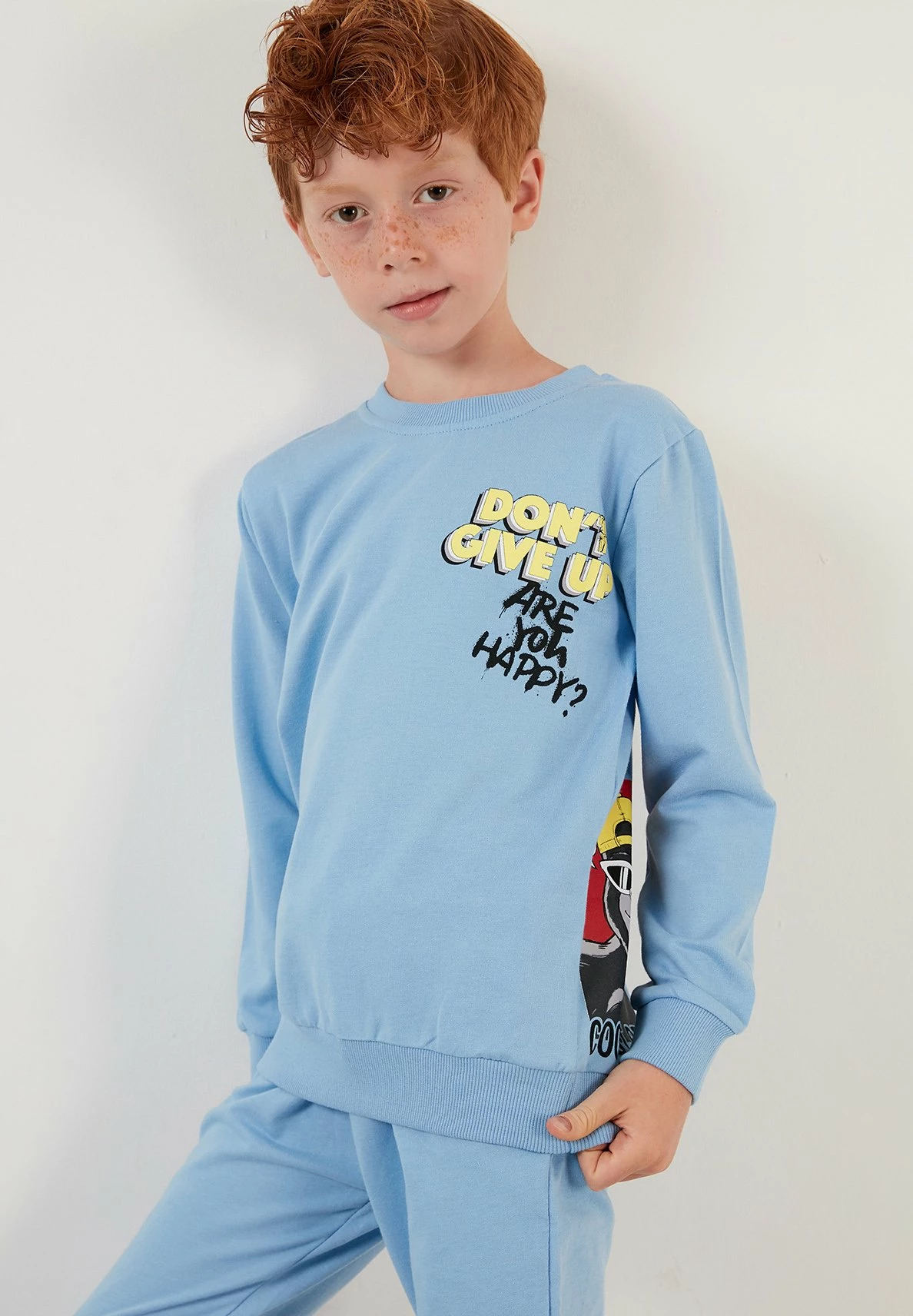 LELA Regular Fit - Trainingspak - Baby Blue 5 LELA Regular Fit - Trainingspak - Baby Blue - Afbeelding 3