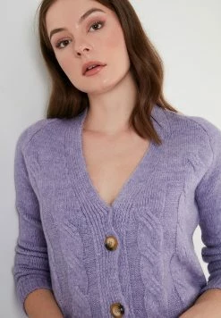 LELA Regular Fit - Vest - Lilac -LELA Winkel baa132ed87384a69943dce9ce526e262