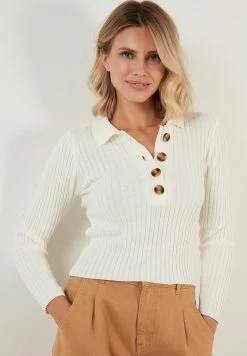 LELA Poloshirt - Ecru 13 LELA Poloshirt - Ecru -LELA Winkel bb37704d183645de939091e8b3df3995