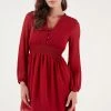 LELA Regular Fit - Jurk - Red 2 LELA Regular Fit - Jurk - Red -LELA Winkel bbccfa7b71664665988b3a05e5d360d1