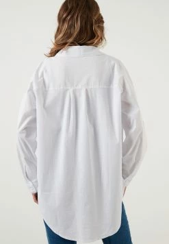 LELA Overhemdblouse - White -LELA Winkel bc51bf0a03684bbe9dceec7b97620838