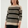 LELA Regular Fit - Trui - Beige Black 1 LELA Regular Fit - Trui - Beige Black -LELA Winkel bcc8f88e0bdd4a2fa3e717aa49e6b826