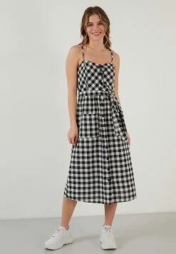 LELA Slim Fit - Jurk - Navy Blue