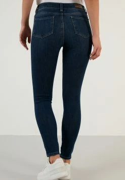 LELA Slim Fit - Jeans Skinny Fit - Dark Blue -LELA Winkel bde40ca9f15a4bb9b7985b8f23c73877