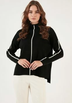 LELA Trui - Black-Ecru -LELA Winkel be73d6a24a98475d9f05b8a32094a389