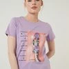 LELA T-Shirt Print - Lilac -LELA Winkel bf0b82e65a5849038673e16d40b17862