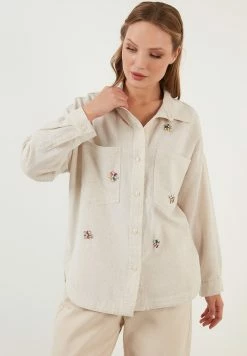 LELA Loose Fit - Overhemdblouse - Ecru -LELA Winkel c14b0628c8614f1692e77b59e78e1756