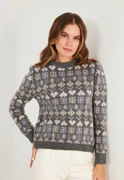 LELA Regular Fit - Trui - Dark Grey -LELA Winkel c2a2fdf3594d4460b64b07012e3e1b86