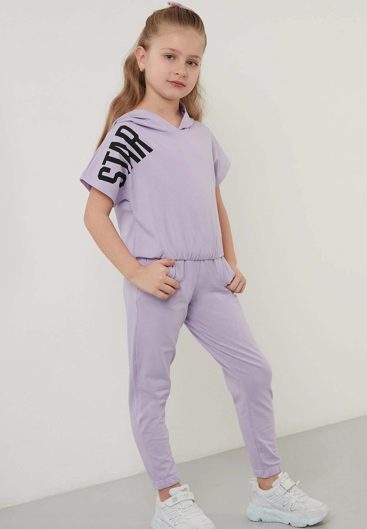 LELA Regular Fit - Trainingspak - Lilac 7 LELA Regular Fit - Trainingspak - Lilac - Afbeelding 5