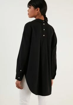 LELA Loose Fit - Overhemdblouse - Black -LELA Winkel c356cc9d98ff4e2b929dccb6cdfc6a34