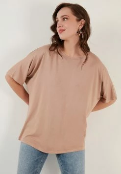 LELA Loose Fit - Blouse - Biscuit -LELA Winkel c412f86f2fa54e11913c5753efe94ac2