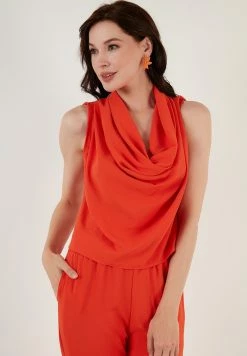 LELA Two Piece Set - Regular Fit - Broek - Orange -LELA Winkel c9fb49ddfdaa400ab41eb6a6239dcc8e