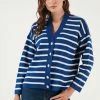 LELA Vest - Royal Blue/Cream -LELA Winkel cd5f30e0de8d43c5bdd88a5eb479dca4