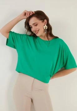 LELA Loose Fit - Blouse - Benetton Color -LELA Winkel cdd7345e8d074e95bc3b04dd412fc93c